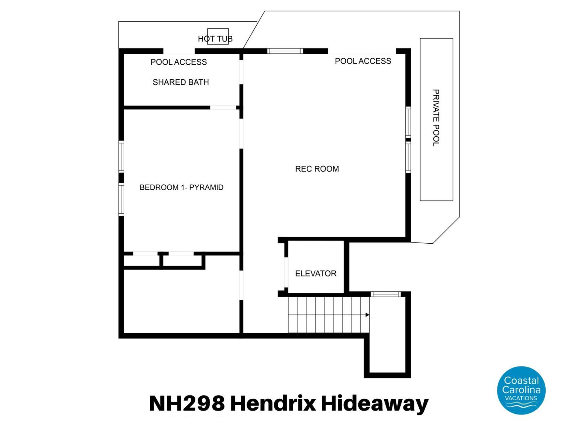 Nh298 Hendrix Hideaway Villa Nags Head Exterior photo